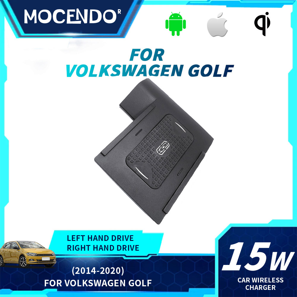 Wireless Phone Charger Pad - Volkswagen Golf 2014-2020 için Kablosuz Araç