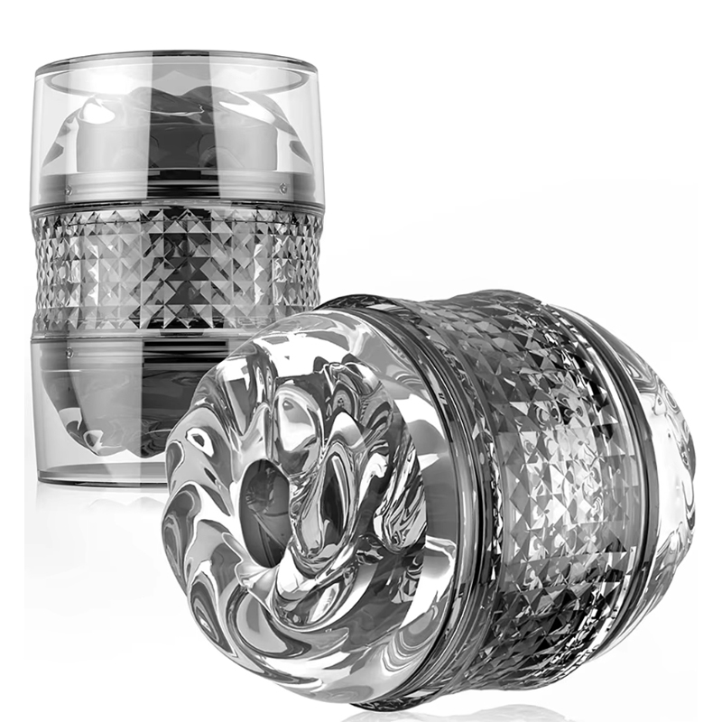 Electronics Gadgets For Women - Çift başlı şeffaf Mastürbasyon Seks Makineleri