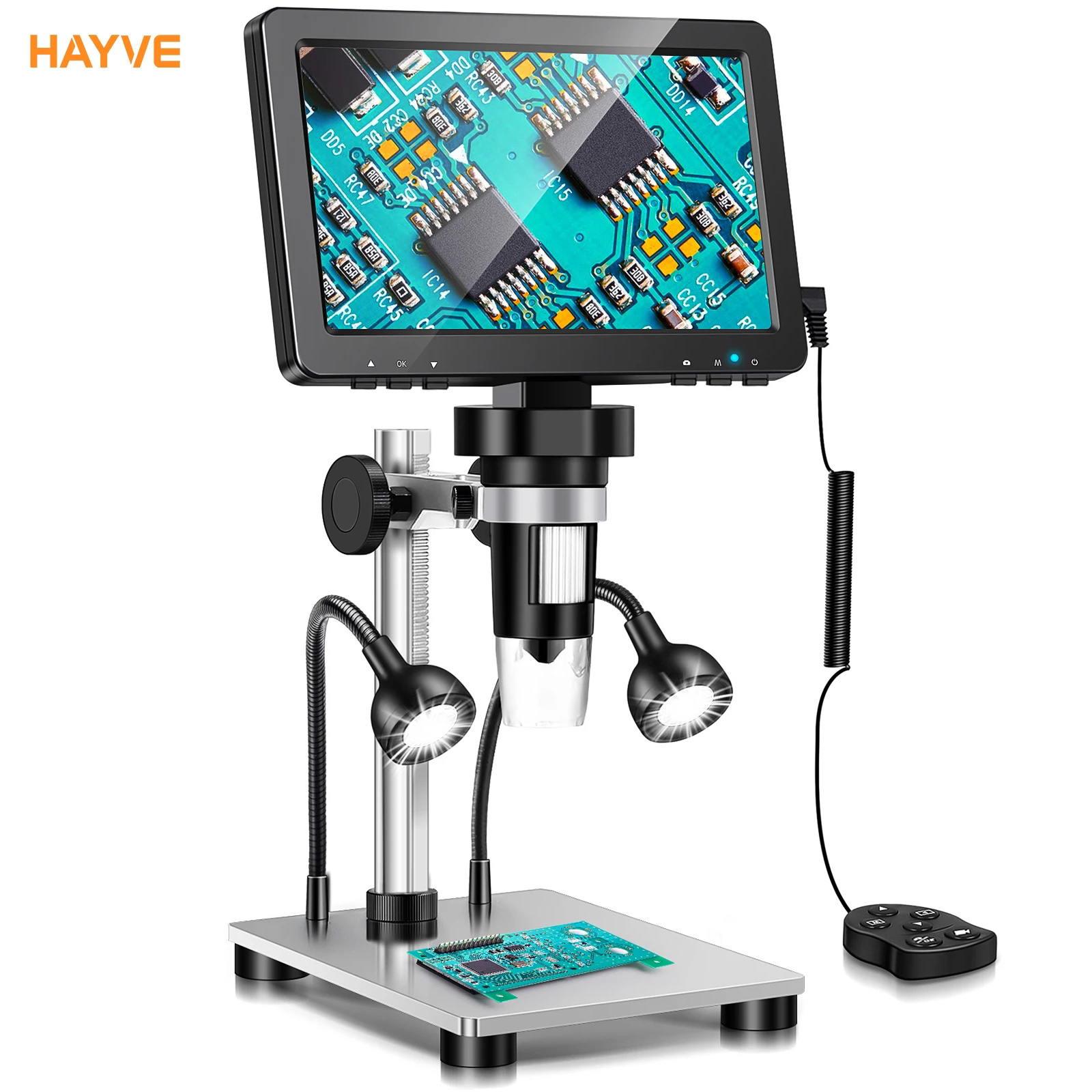 Digital Magnifier Reading - Hayve 7 '' Dijital Mikroskop 1200X