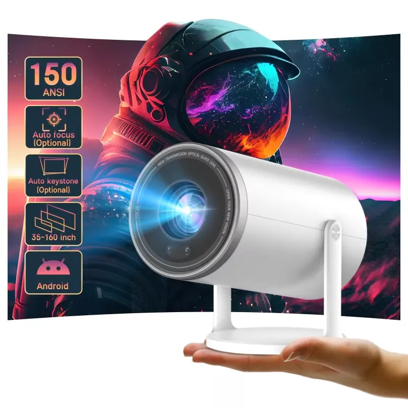 Mini Projector Portable - B66 Mini Hd Akıllı Taşınabilir Video