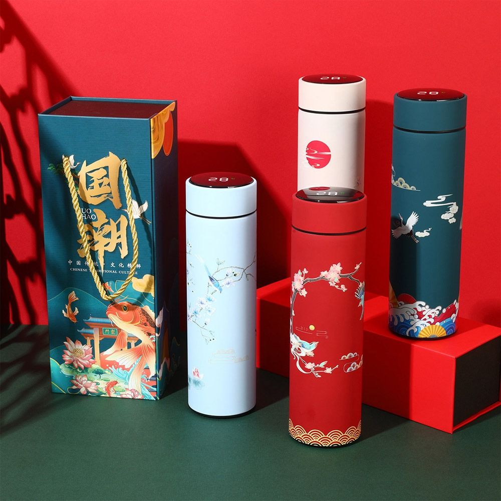 Smart Water Bottle Tracker - Vakum şişeler LED ekran minyatür su