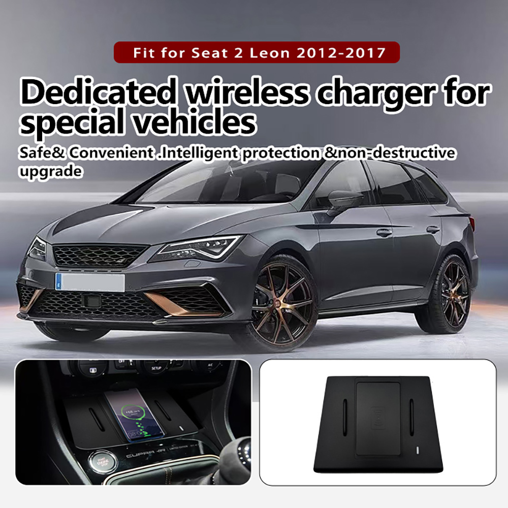 Wireless Phone Charger Pad - Seat 2 Leon 2012-2017 Yeni Model