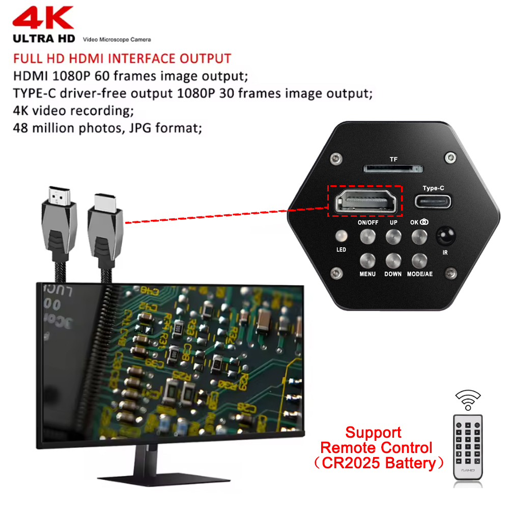 4K Dijital Mikroskop 48MP Mikr - Digital Magnifier Reading incelemesi ve fiyatı