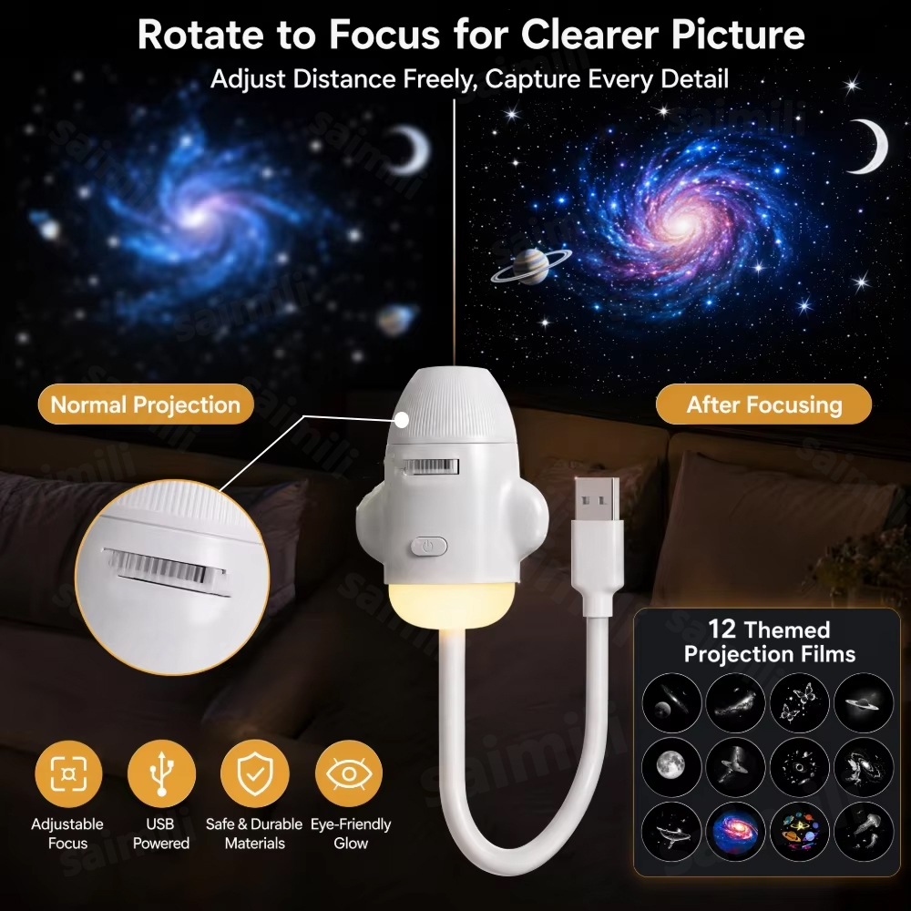 Taşınabilir USB Galaxy Aurora  - Mini Projector Portable incelemesi ve fiyatı