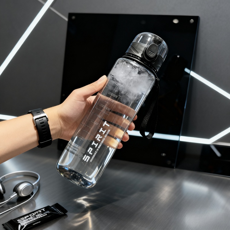 700ML Spor Su Şişesi Ölçekli İ - Smart Water Bottle Tracker incelemesi ve fiyatı