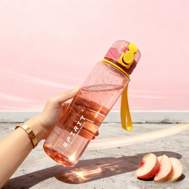 700ML Spor Su Şişesi Ölçekli İ - Smart Water Bottle Tracker incelemesi ve fiyatı
