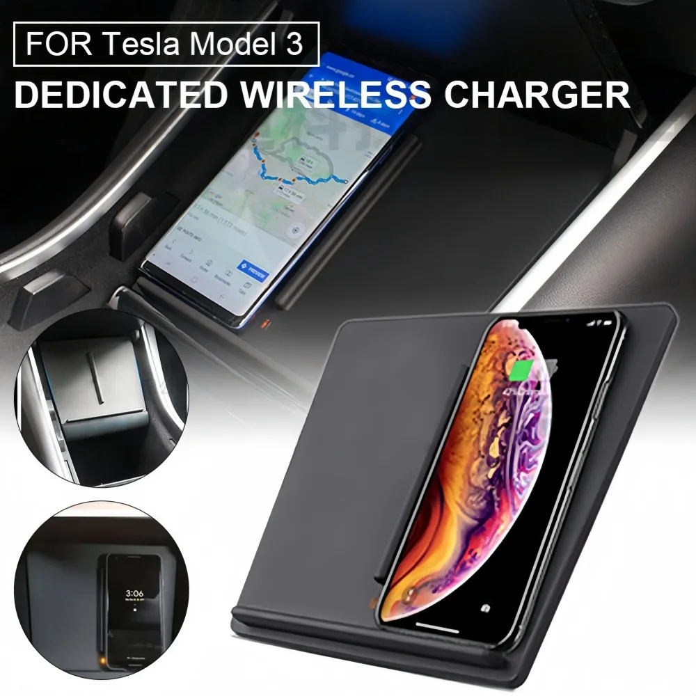 Kablosuz araba şarjı Tesla Mod - Wireless Phone Charger Pad incelemesi ve fiyatı