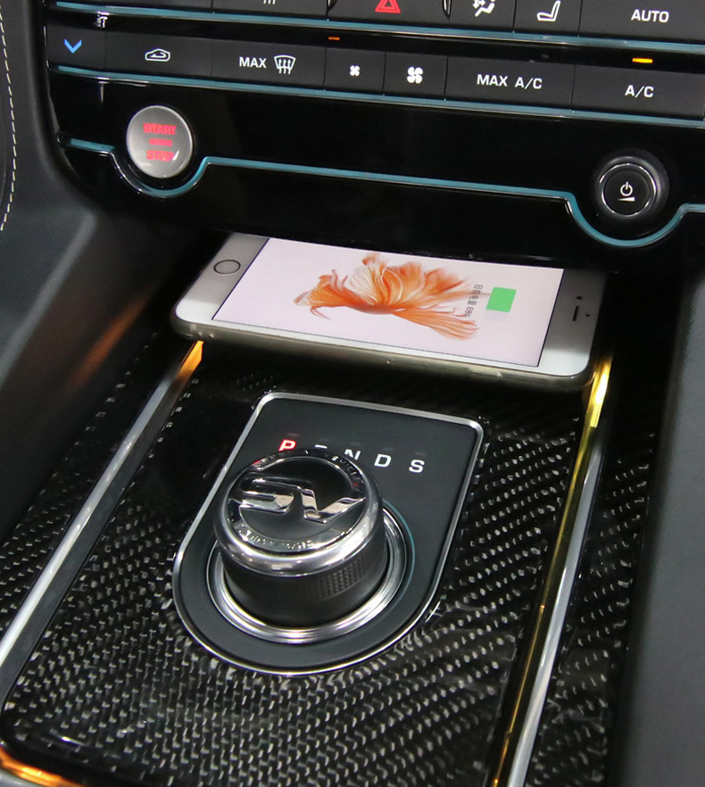 Jaguar F pace XE XF XFL için 1 - Wireless Phone Charger Pad incelemesi ve fiyatı