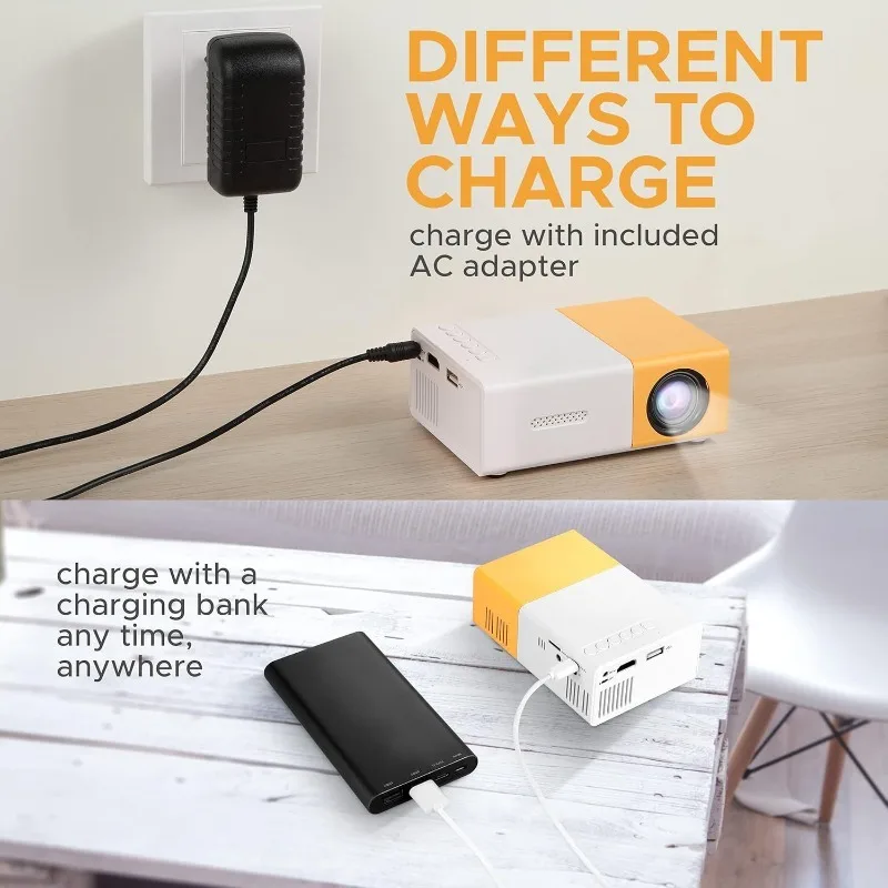 110V-220V Taşınabilir TV Proje - Mini Projector Portable incelemesi ve fiyatı