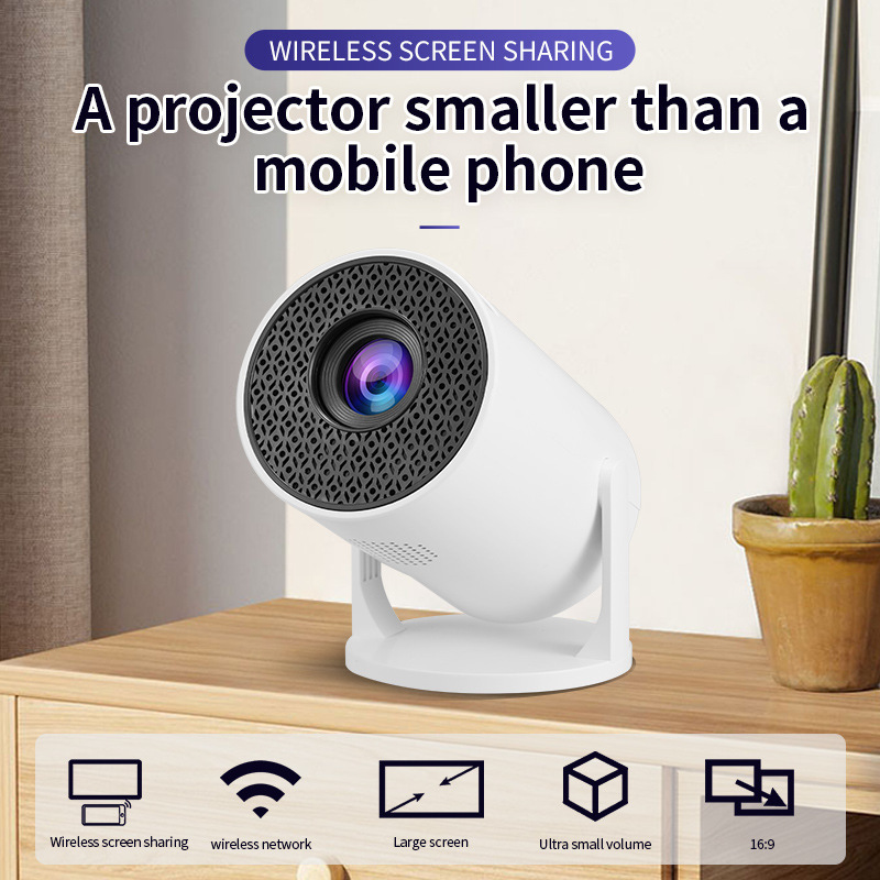 YENİ Wifi HY300mini 2026 4K Ak - Mini Projector Portable incelemesi ve fiyatı