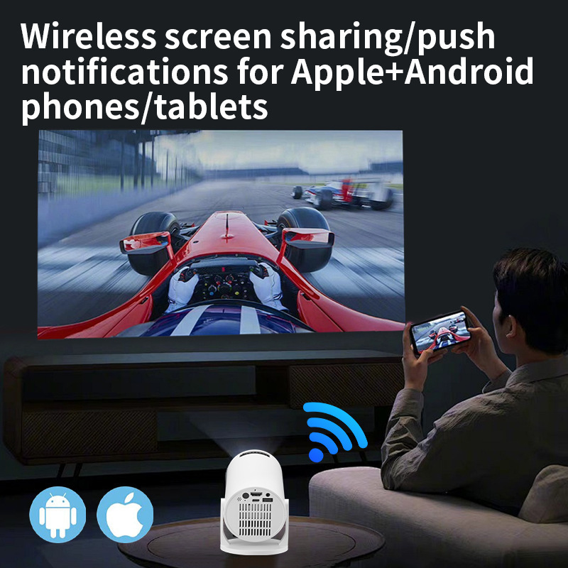 YENİ Wifi HY300mini 2026 4K Ak - Mini Projector Portable incelemesi ve fiyatı