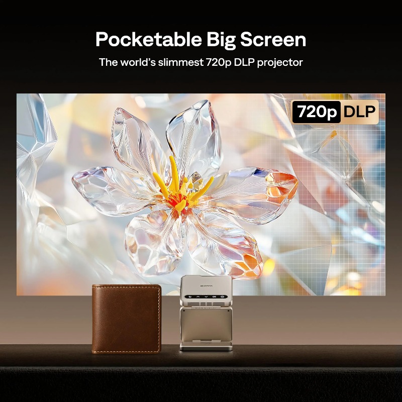 Yinzam ZIP Gold Üç Katlı Taşın - Mini Projector Portable incelemesi ve fiyatı