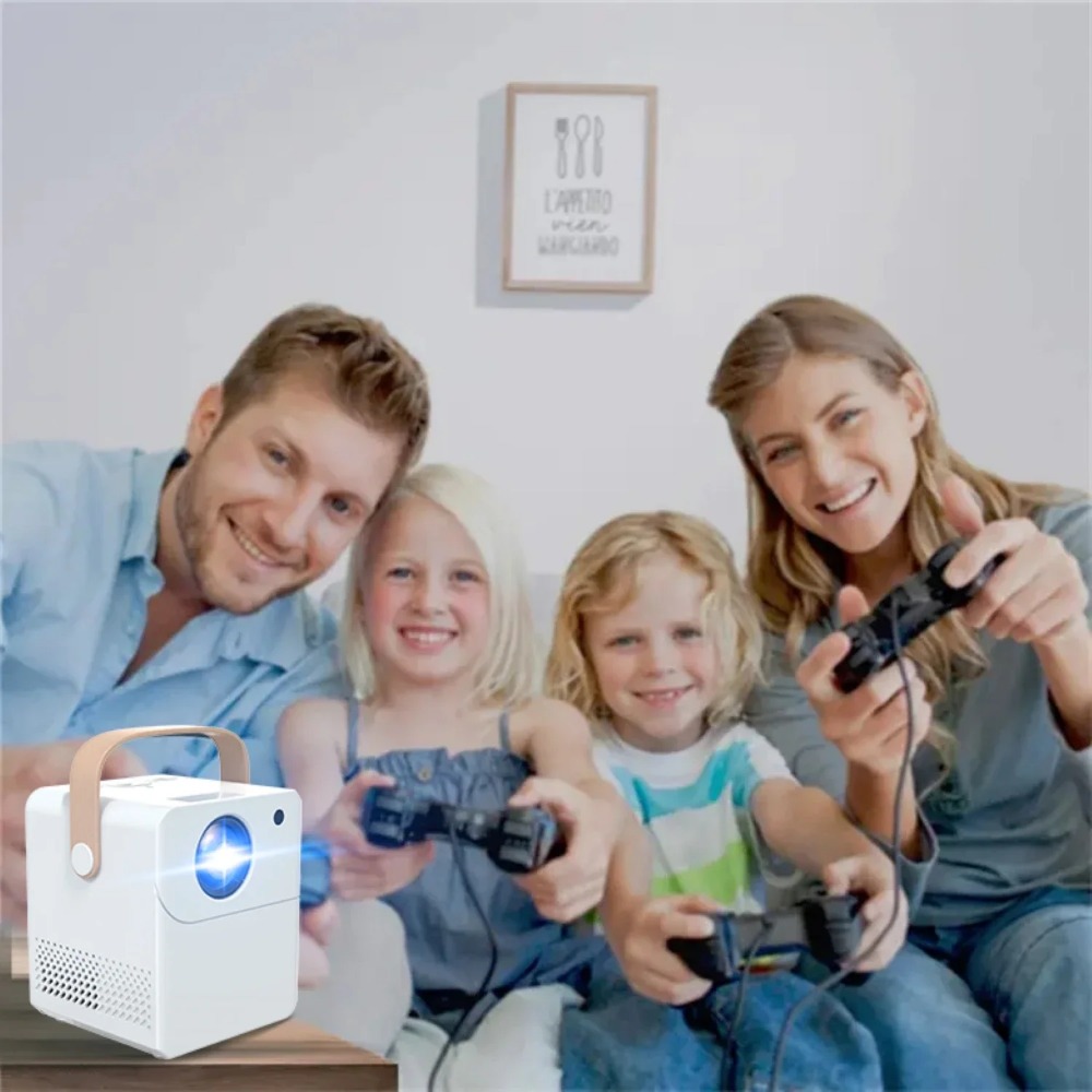Taşınabilir Akıllı 4K Projektö - Mini Projector Portable incelemesi ve fiyatı