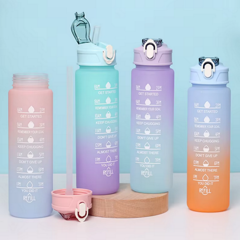 Zaman Takipli Pipetli Spor Su  - Smart Water Bottle Tracker incelemesi ve fiyatı