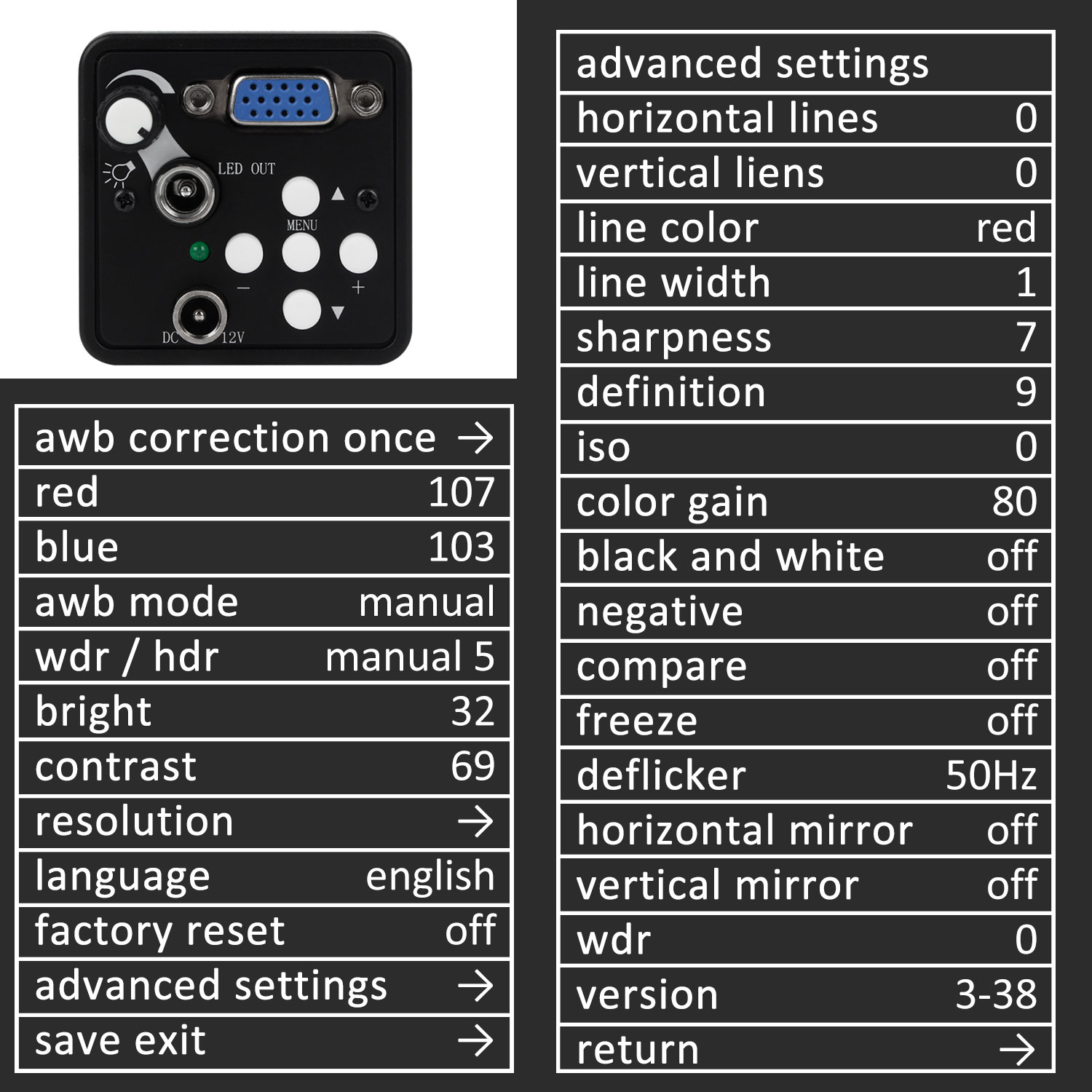 13MP VGA Video Mikroskop Kamer - Digital Magnifier Reading incelemesi ve fiyatı